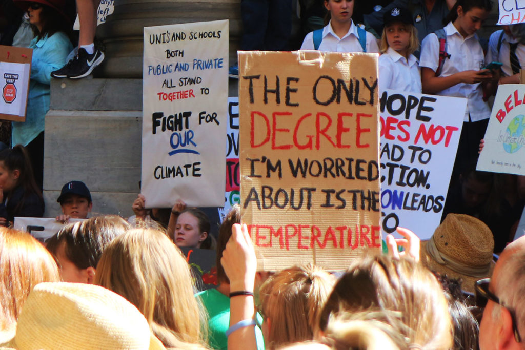 Climate Change Rally Adelaide 2019 - School Strike For Climate - Stop Adani