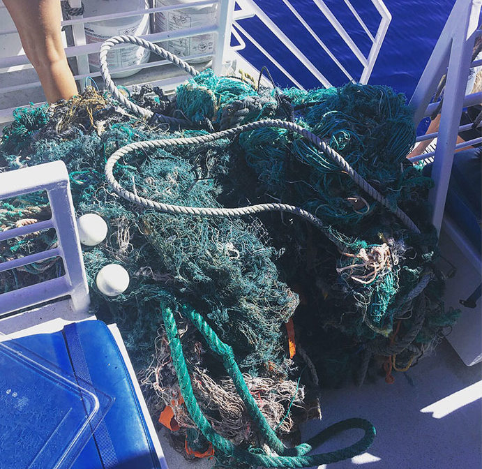 Ocean Litter - Fishing nets - Ally Kristan - Conjou